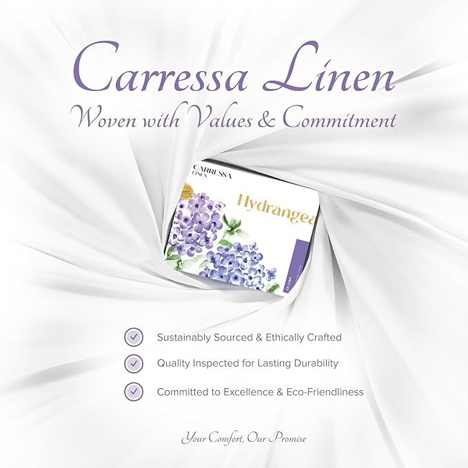 Carressa Linen 100% Egyptian Cotton Printed Bed Sheets - 600 Series 3 PC Twin Sheet Set, Hotel Luxury Sateen Bedsheets, 16" Deep Pocket Soft Cooling Sheets for Twin Size Bed - Paisley