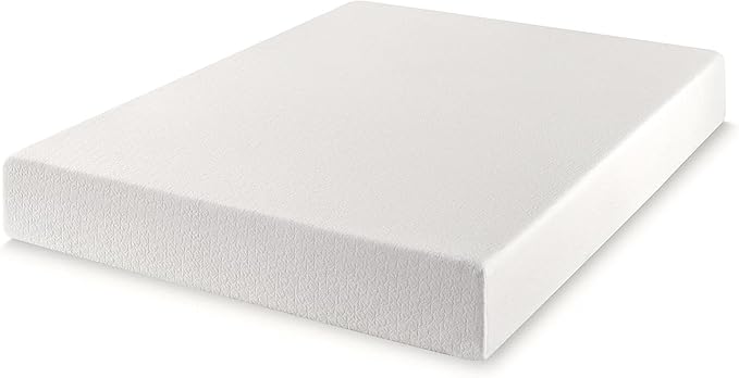 Best Price Mattress 10 inch King Mattress Bed-In-A-Box, Green Tea Memory Foam,White