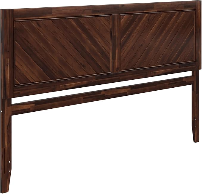 AFI, Canyon King Solid Wood Rustic Farmhouse Headboard, Barnwood