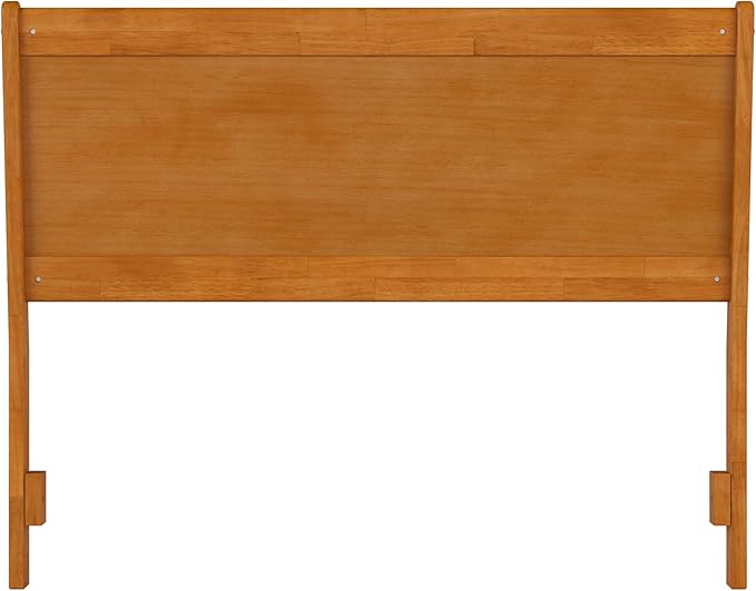 AFI, Casanova Full Solid Wood Panel Headboard, Light Toffee