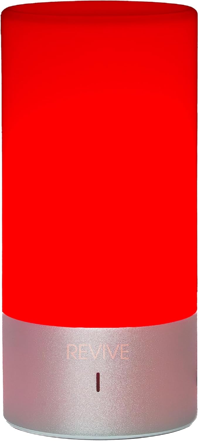 Revive - 670nm Red Lamp by Gamma - Sleep Light - Melatonin Promoting Natural Sleep Aid, Bedroom & Nursery Nightlight