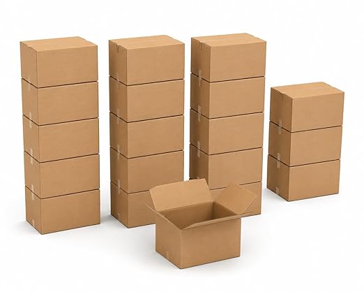 BOX USA Moving Boxes Medium 18"L x 14"W x 12"H 20-Pack - Corrugated Cardboard Box for Shipping, Mailing, Packing, Packaging and Storage