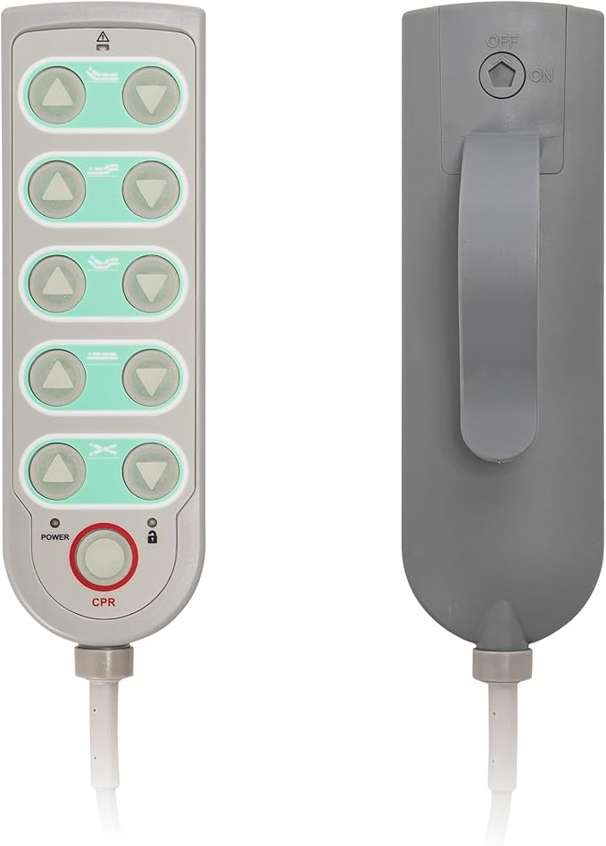 Okin Dewert B.12151 Handset Remote Hand Control Replacement for Hospital Bed Electric Adjustable Beds with 13 pin Connection