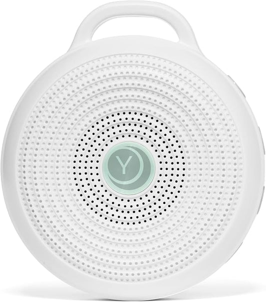 Yogasleep Rohm Portable White Noise Sound Machine, 3 Soothing Natural Sounds with Volume Control, Sleep Therapy For Adults, Kids & Baby, Noise Cancelling for Office Privacy & Meditation, Registry Gift