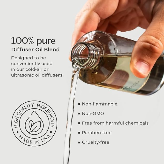 AromaPlan Hotel Scents Inspired by Baccarat Rouge 16 Fl Oz (473ml), Home Luxury Aroma & Hotel Diffuser Oil for Aromatherapy- USA Made, Bigger Bottle, Bolder Aroma & Longer Lasting