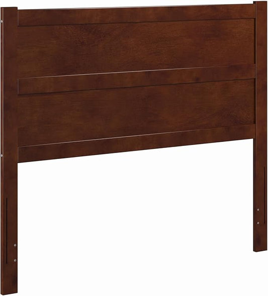 AFI, NoHo Solid Wood Panel Headboard, Full, Walnut