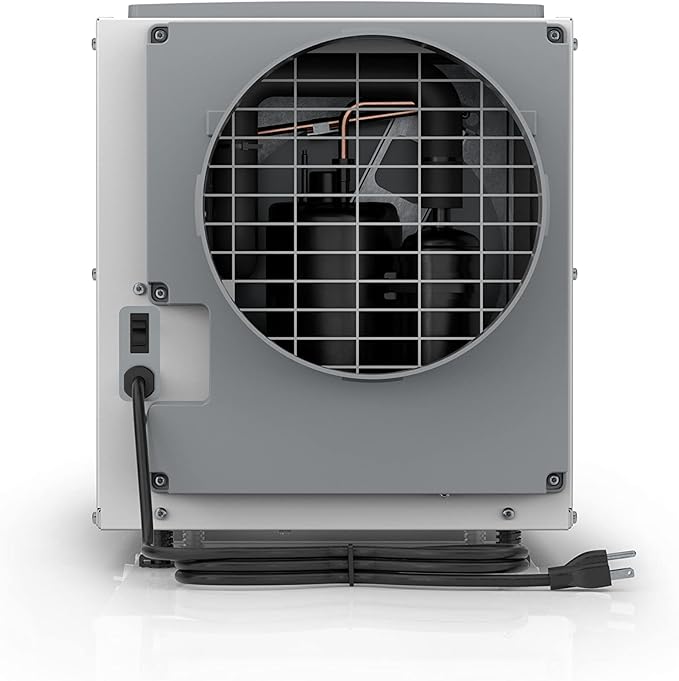 AprilAire E080 Pro 80-Pint Whole-House Dehumidifier, Energy Star Certified, Commercial-Grade for Basement, Crawlspace or Whole House up to 4,400 sq. ft.