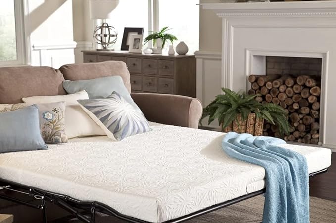 PlushBeds Resort Sofa Mattress Premium Memory Foam | Handcrafted in The USA | CertiPUR-US® Certified Plush Foam Layer | GreenGuard Gold Certified | Luxurious Comfort | Superior Support | Twin Wide