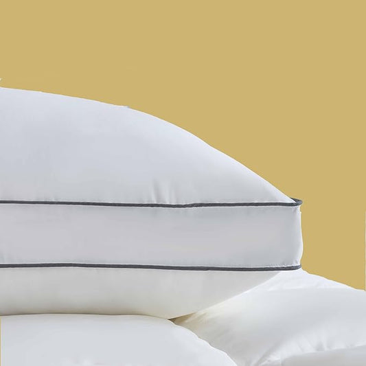 Goose Down Body Pillow for Adults - Perfect Balance of Softness and Support, Long Pillow Insert for Side and Back Sleepers, Hotel Down Long Pillows for Bed, Body Pillow Size Set of 1