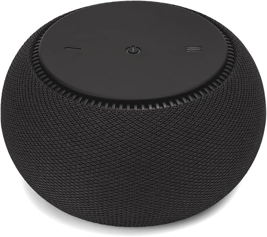 SNOOZ Pro - Smart White Noise Machine & Travel Case - Real Fan Inside, Non-Looping White Noise, Adjustable Tone & Volume - App-Based Remote Control & Sleep Timer - Midnight