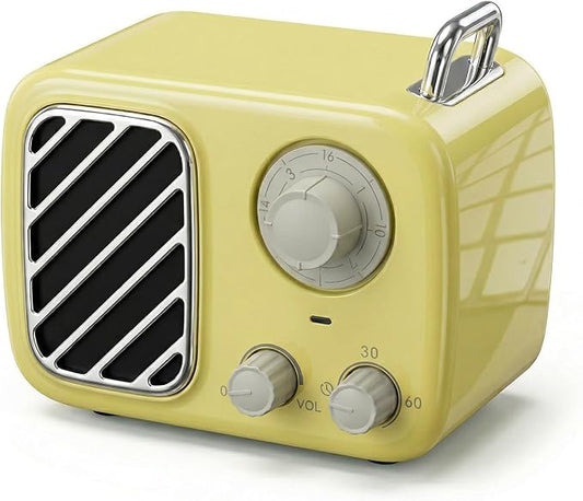 White Noise Machine with 16 Sounds, Portable Sleep Sound Machine for Baby & Adults, No Screen, Easy Knob Control, Timer & Volume Adjustable, Travel Sound Machine(Yellow)