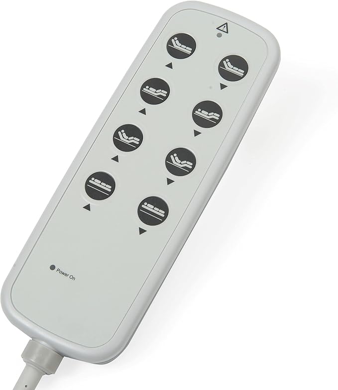 Okin Dewert 72896 Handset Remote Hand Control Replacement for Hospital Bed Electric Adjustable Beds with 13 pin Connection IPROXX2