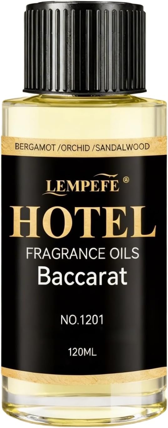 Luxury Aroma Oil 120mL (4.1 fl oz), 5-Star Hotel Scent Diffuser Oil, for Diffuser Long Lasting Calming Aromatherapy Oil