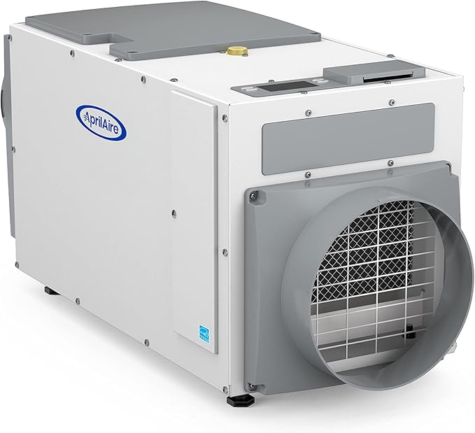 AprilAire E080 Pro 80-Pint Whole-House Dehumidifier, Energy Star Certified, Commercial-Grade for Basement, Crawlspace or Whole House up to 4,400 sq. ft.