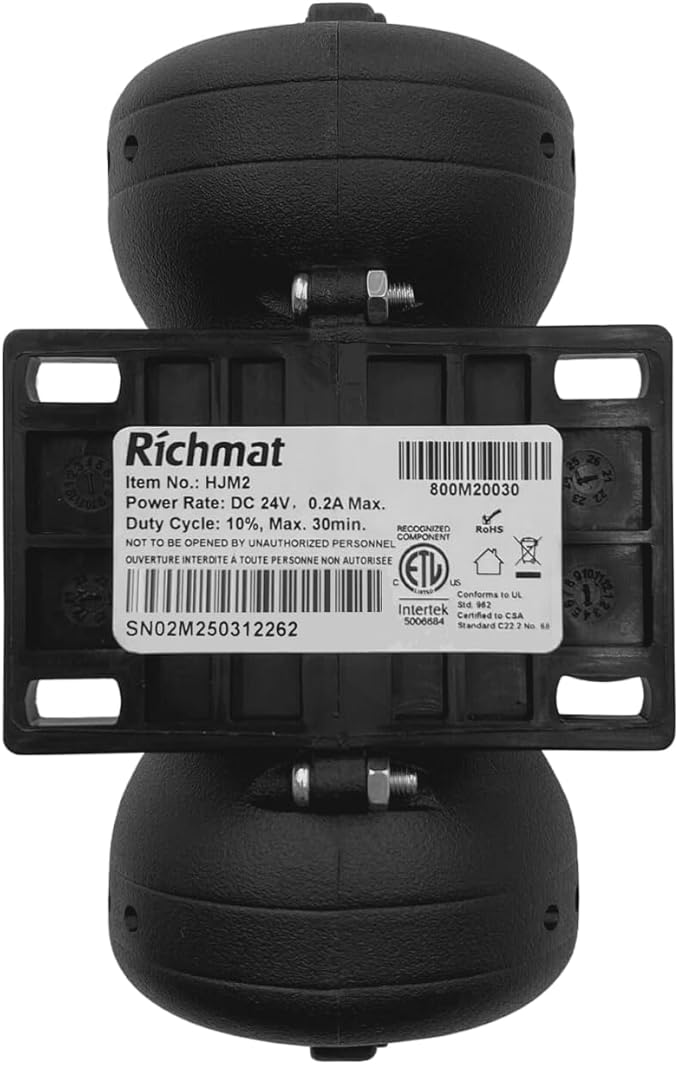 Adjustable Bed Massage Head Motor for Richmat Model HJM2 Adjustable Bed Replacement Parts