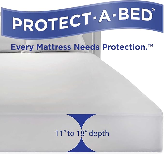 Arctic Chill Mattress Protector, Protect-A-Bed, Waterproof, 5-Sided, Twin