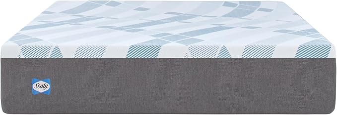 Sealy Dreamlife 12” Foam Mattress-in-a-Box, Twin XL, SealyComfort Gel Memory Foam, SealySupport Transition Foam, Surface-Guard Technology