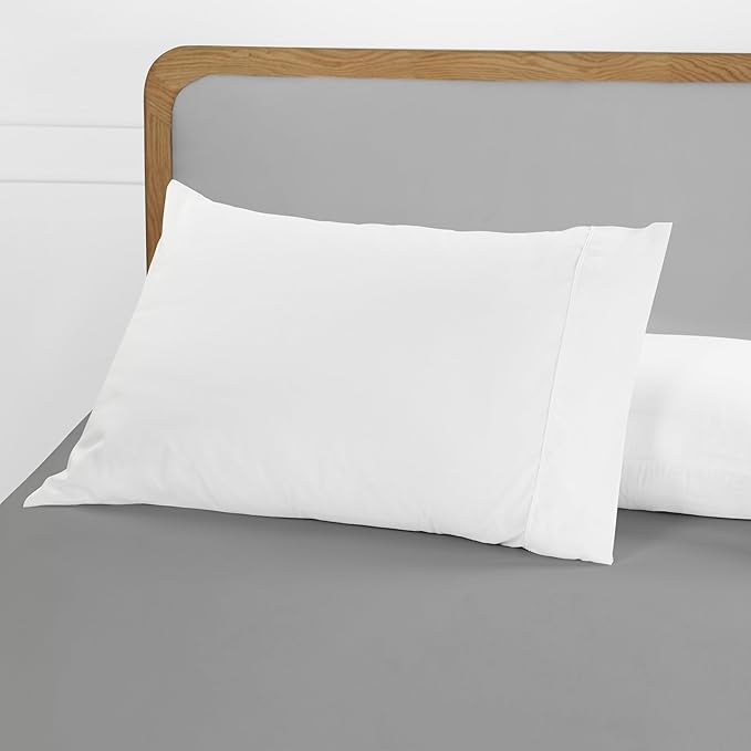Utopia Bedding Queen Pillow Cases - 24 Pack - Envelope Closure - Soft Brushed Microfiber Fabric - Shrinkage and Fade Resistant Pillow Covers Queen Size 20 X 30 Inches (Queen, White)