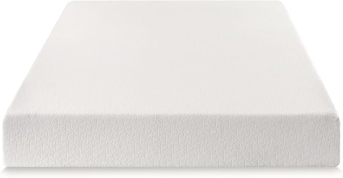 Best Price Mattress 10 inch King Mattress Bed-In-A-Box, Green Tea Memory Foam,White
