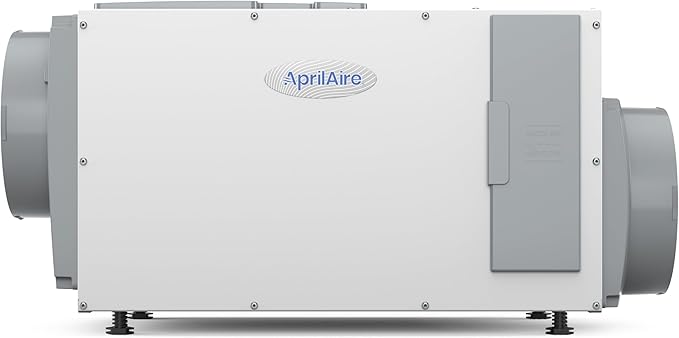 AprilAire E100 Pro 100-Pint Whole-House Dehumidifier + Model 76 Wall Mount Control, Commercial-Grade Dehumidifier for Basement, Crawlspace, or Whole House up to 5,500 sq. ft.