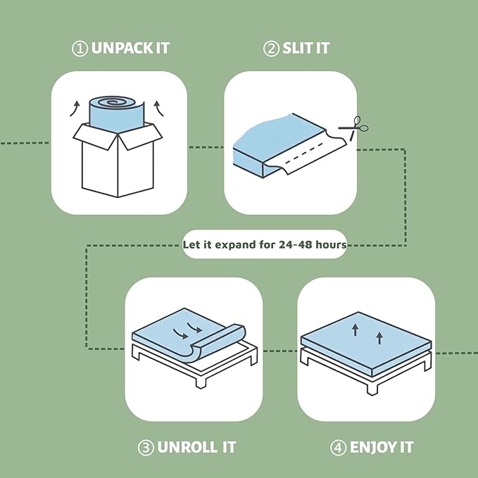 Bamboo Mattress Topper King Size with Deep Pocket 1700 GSM Fill Cooling Shredded Memory Foam Mattress Pad Rayon Derived from Bamboo, Ideal for Side Sleepers, Back Pain, Hot Sleepers