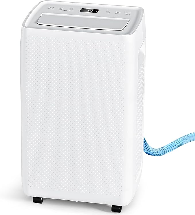OLIXIS 50Pints Dehumidifier with Drain Hose, Most Efficient Energy Star, 3,500 Sq.Ft Dehumidifier for Basement, 4.5L Tank 41dB, Airflow Swing, Ideal Humidity Remover for Home, Bedroom & Bathroom