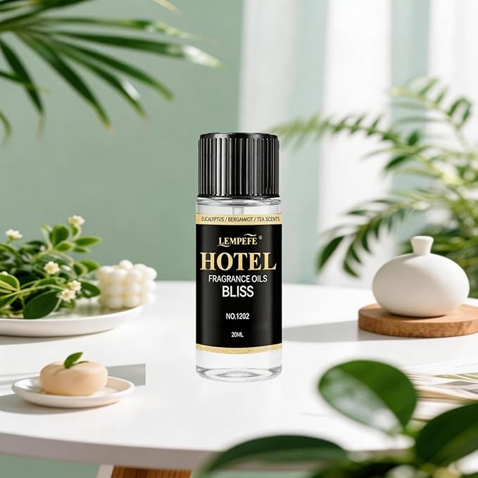 Bliss Inspired Luxury Aroma Oil 20mL (0.68 fl oz), Fresh Clean Scent Diffuser Oil, Long Lasting Calming Fragrance Oil