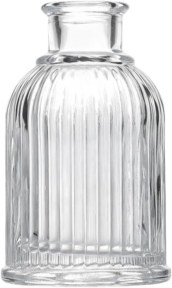 100ml 3.4oz Glass Diffuser Bottle Empty Essential Oil Aromatherapy Jar Refillable Fragrance Container for Home Office Decor Crafts