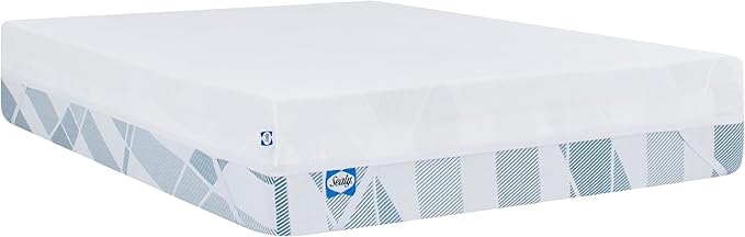 Sealy Dreamlife 3” Gel Memory Foam Full Mattress Topper with Cooling Cover, SealyComfort Gel Foam, SealyCool Stretch Knit Cover with Corner Straps
