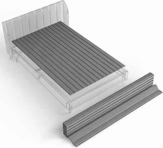 Wooden Twin Bed Slats for Support Under Mattress with Cover – Replacement Wood Slats for Twin Size Bed Frame – Under Mattress Support Without Extra Height – 2.38-Inch Standard Width