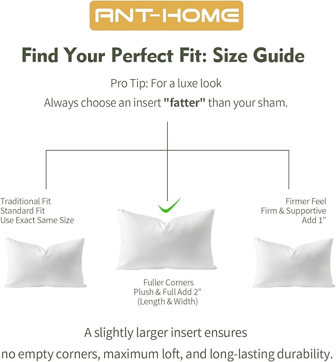 14"x24" Pillow Inserts Soft Feather Pillow Set of 1 Indoor Decorative Sofa Down Pillows Bed Pillows Couch Pillow