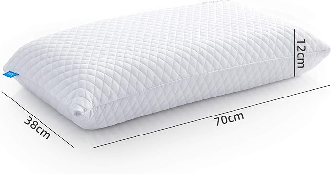 Bouncy Orthopedic Neck Support Pillow for Sleeping, Special Foam Deep Sleep Pillow, Bed Pillow for Side, Back, Stomach Sleepers, Removable and Washable Cover
