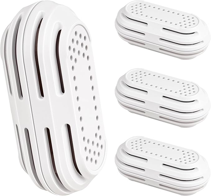 Leemone 4 Pack Humidifier Demineralization Cartridge Compatible with All LEVOIT Top Fill Humidifiers, Calcium and Magnesium Ion Softening Efficiently Reduce Dust & Odor