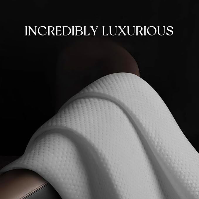 Queen Mattress Protector Tencel Luxury 100% Waterproof Mattress Protector,Silky Soft & Breathable,Cooling Mattress Pad Cover Fitted 18" Deep Pocket Noiseless,60"x80.5"
