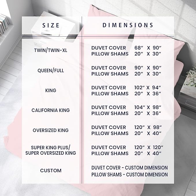 Kotton Culture 3 Pc Duvet Cover Queen Size/Full Size Set-100% Egyptian Cotton 600 Thread Count Ultra Soft Premium Durable Comforter Cover Zipper Closure & Corner Ties- (Pink Blush, 90" X 90")