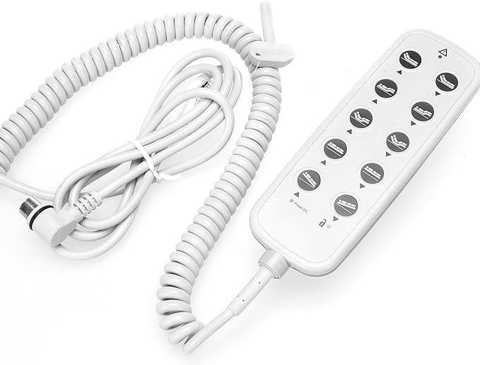 Okin Dewert 81745 Handset Remote Hand Control Replacement for Electric Adjustable Bed Hospital Nursing Beds with 13 pin Connection IPROXX2/SM+
