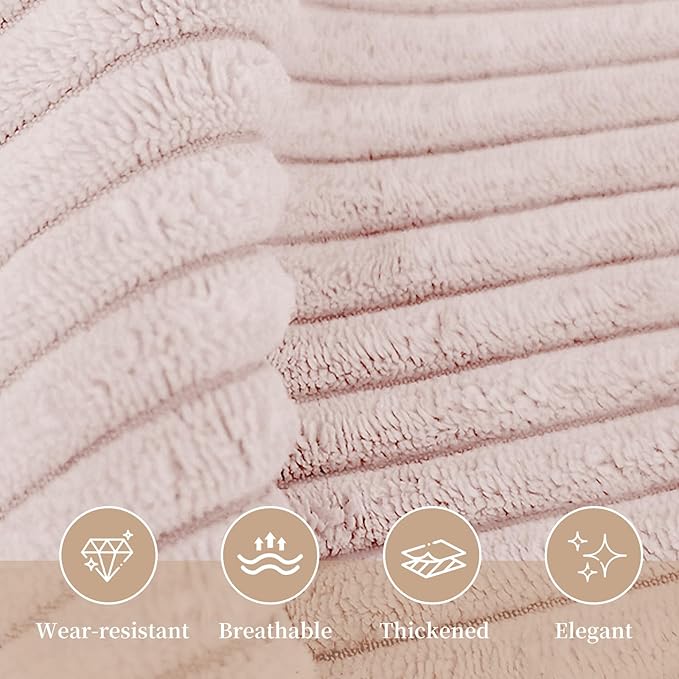 Sasttie Headboard Pillow Full, Wedge Pillow Headboard for Sitting Up in Bed, Back-Rest Support Triangular Cushion for Reading - Features Removable Washable Cover, Pink