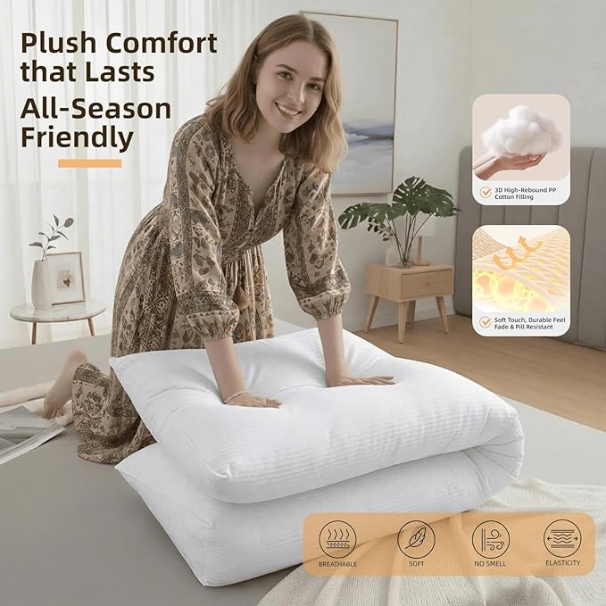 Headboard Pillow Twin Size, Reading Pillow for Bed, Wave Pattern Wedge Pillow, Tufted Backrest Support, Headboard Substitute, Beige