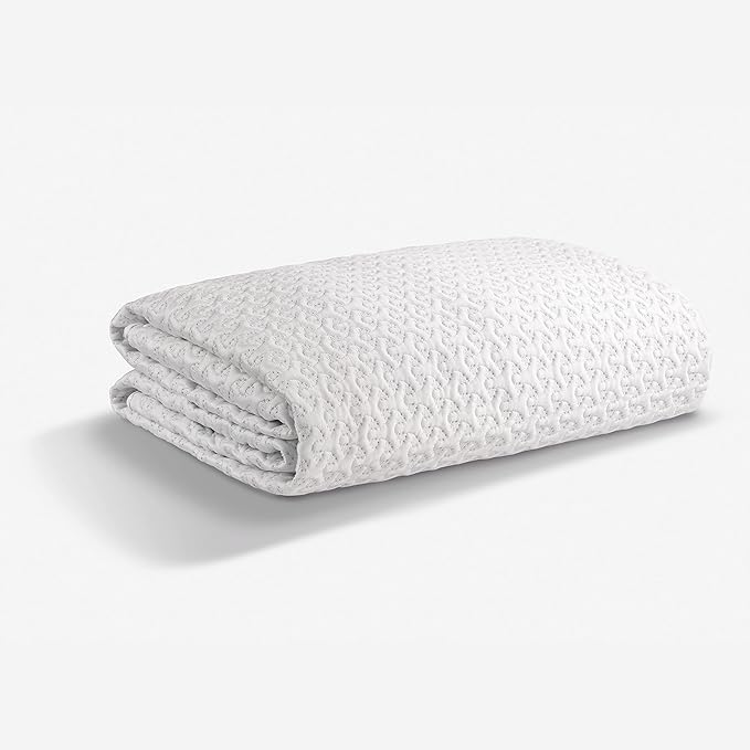 Bedgear Ver-Tex Cooling Mattress Protector, Instant Cooling Waterproof Mattress Cover | Breathable Mattress Pad with Deep Pockets & Powerband Secure Fit | Hypoallergenic Adjustable Base, Split King