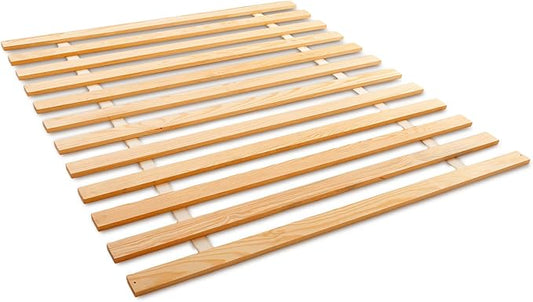 Hercules Xtreme Bed Frame Support Slats, Heavy-Duty Solid Pine Wood Bunkie Board Under Bed-Support, Wooden Support Board for Sagging, Twin Size