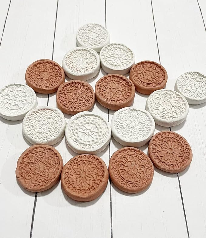 Clay Essential Oil Diffuser Stones, Terracotta Diffuser, Home Fragrance, Scent Diffuser, Office Decor, Passive Diffuser, Desk Accessories for Women