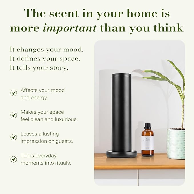 JCLOUD Verdant Veil Hotel Diffuser Oil, Luxury Diffuser Oils Scents for Home, Natural Essential Oils for Cold-Air & Ultrasonic Diffuser Aromatherapy, Long Lasting Home Fragrance – 3.38 Fl Oz, 100mL
