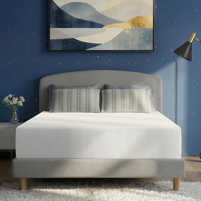 Avenco Queen Mattress, 12 Inch Queen Size Mattresses with Gel Memory Foam for Cool Night & Pressure Relief, Bed Mattress in a Box Medium Plush Feel Colchones with Motion Isolating