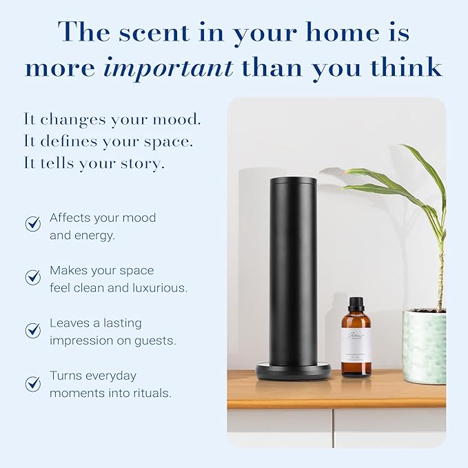 JCLOUD Azure Drift Hotel Diffuser Oil, Luxury Diffuser Oils Scents for Home, Natural Essential Oils for Cold-Air & Ultrasonic Diffuser Aromatherapy, Long Lasting Home Fragrance – 3.38 Fl Oz, 100mL