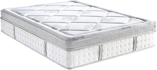 Classic Brands Gramercy Memory Foam and Innerspring Hybrid 14-Inch Mattress, Mattress in a Box, Twin XL