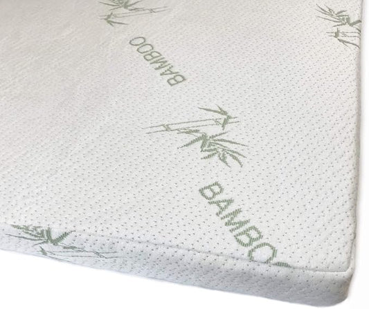 OrganicTextiles 2” Inch Organic Latex Mattress Topper Pad with Rayon Derived from Bamboo Covering with Zipper(King Size, Firm), GOLS Certified, Breathable, Made in USA, Hypoallergenic Soft