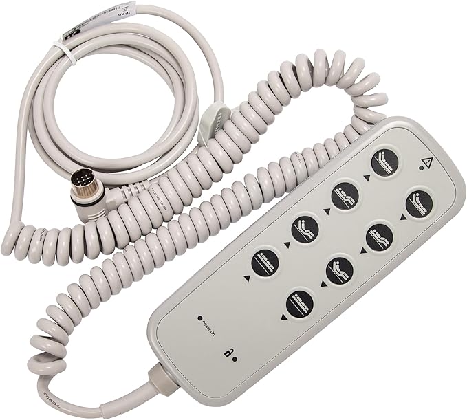 Okin Dewert 81794 IPROXX2 Handset Remote Hand Control Replacement for Hospital Bed Electric Adjustable Beds with 13 pin Connection