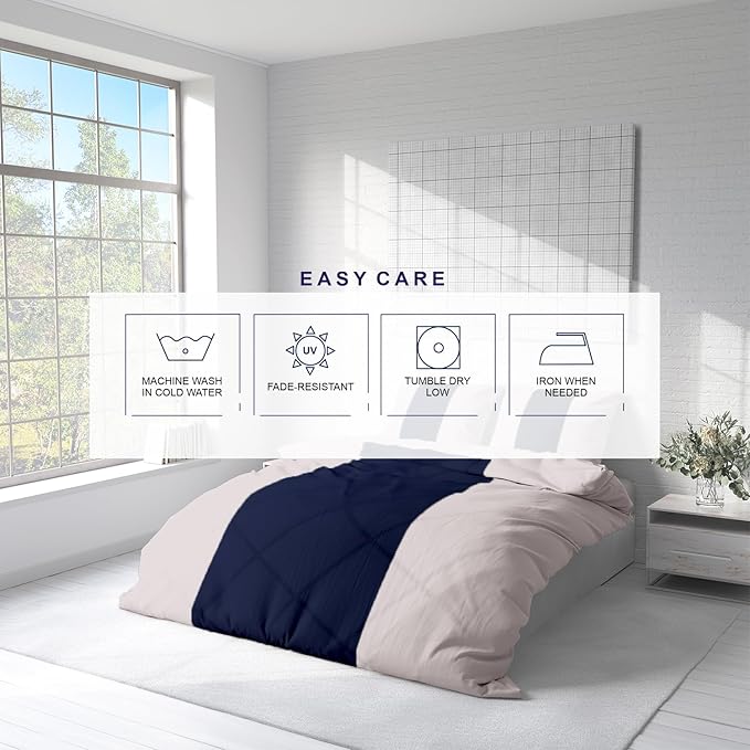 Kotton Culture 1 Pc California King Size Duvet Cover Only -100% Egyptian Cotton 600 Thread Count Ultra Soft Premium Durable Comforter Cover Zipper Closure & Corner Ties (Dashing Blue,104"x98")