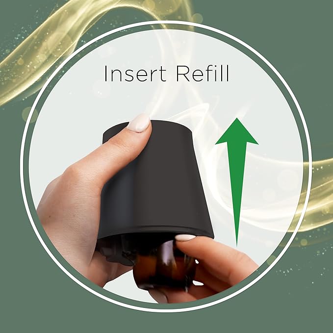 Air Wick Essential Mist Refill, 3 ct, Apple Cinnamon Medley, Essential Oils Diffuser, Air Freshener, Fall scent, Fall decor