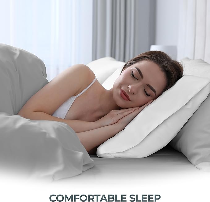 Utopia Bedding Queen Pillow Cases - 24 Pack - Envelope Closure - Soft Brushed Microfiber Fabric - Shrinkage and Fade Resistant Pillow Covers Queen Size 20 X 30 Inches (Queen, White)